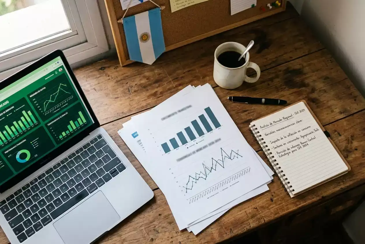 Mercado de apuestas de futbol en Argentina con datos de crecimiento del sector iGaming